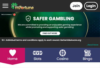 mFortune Mobile Casino