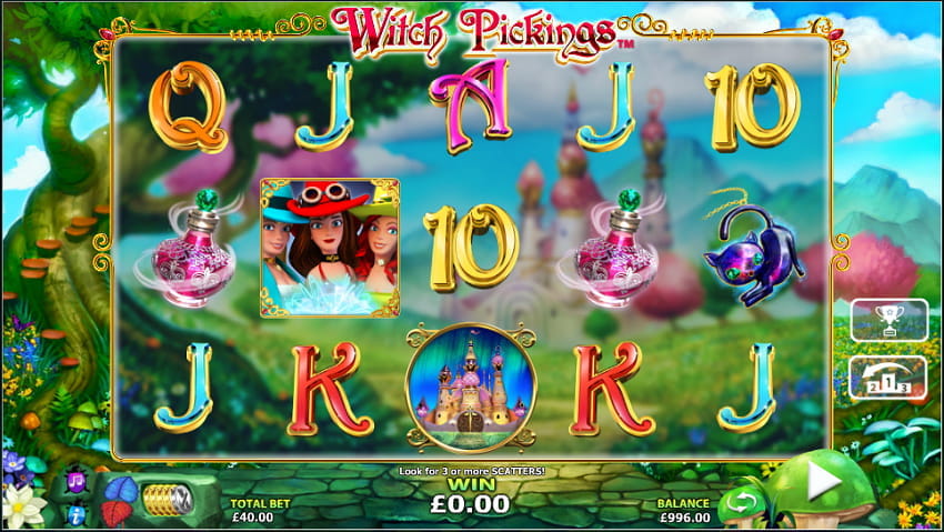 Witch Pickings Slot by NextGen